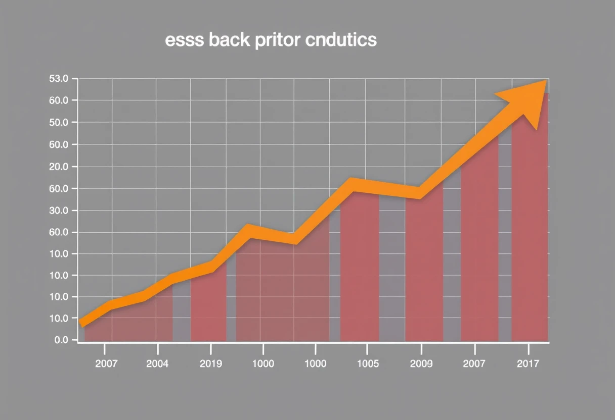 Business growth chart